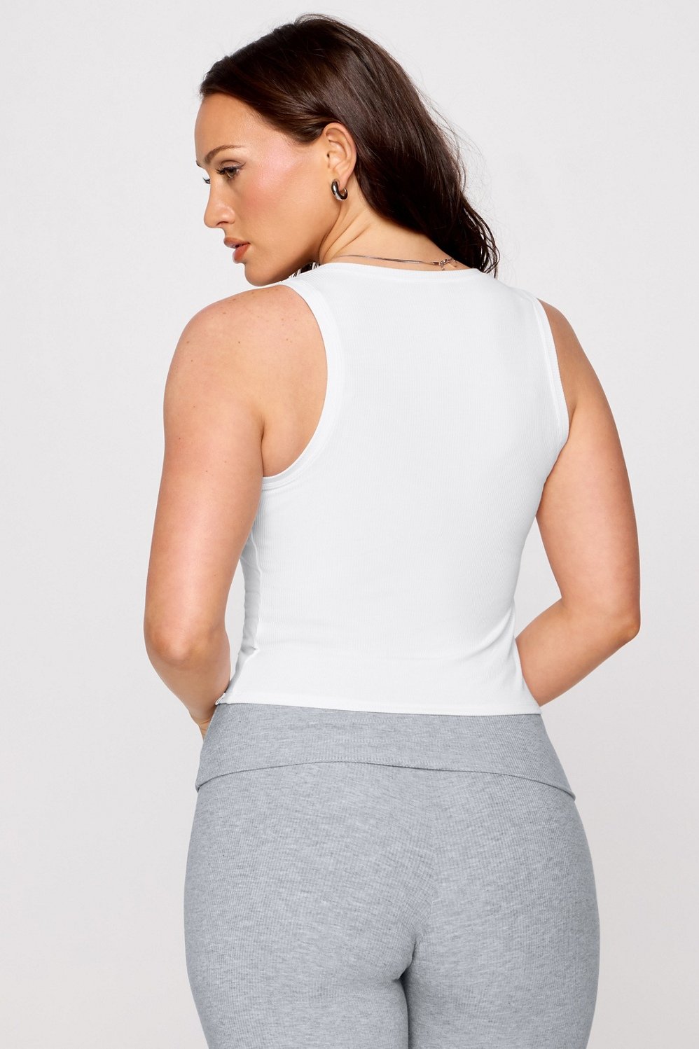 Fabletics Soft Rib Cropped Tank