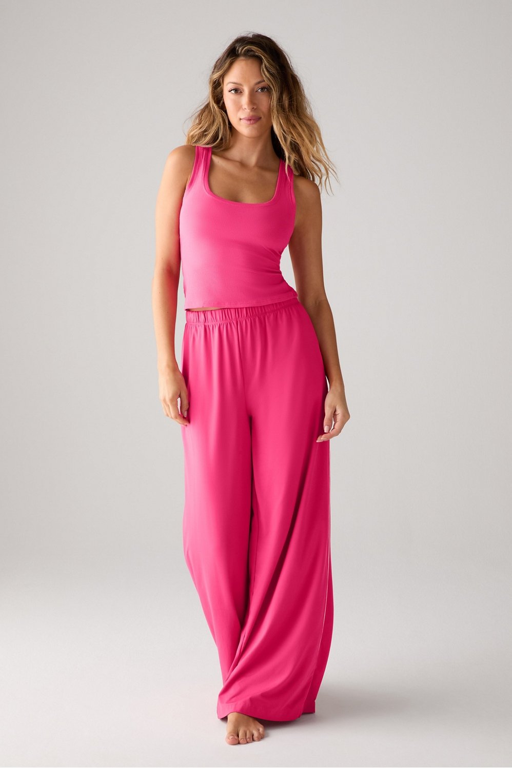 Fabletics Soft Rib Cropped Tank