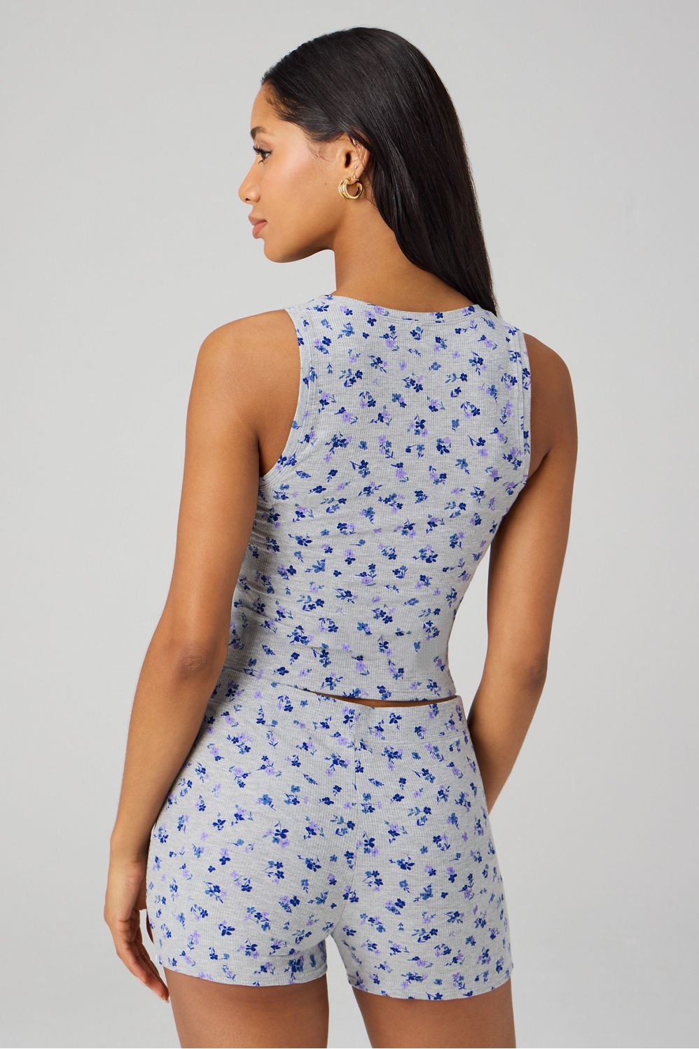 Fabletics Soft Rib Cropped Tank