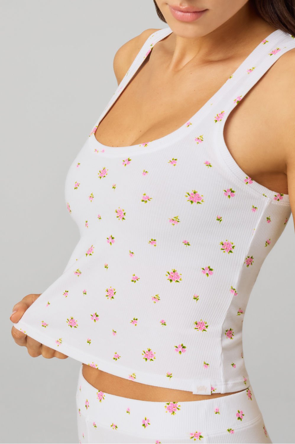 Fabletics Soft Rib Cropped Tank