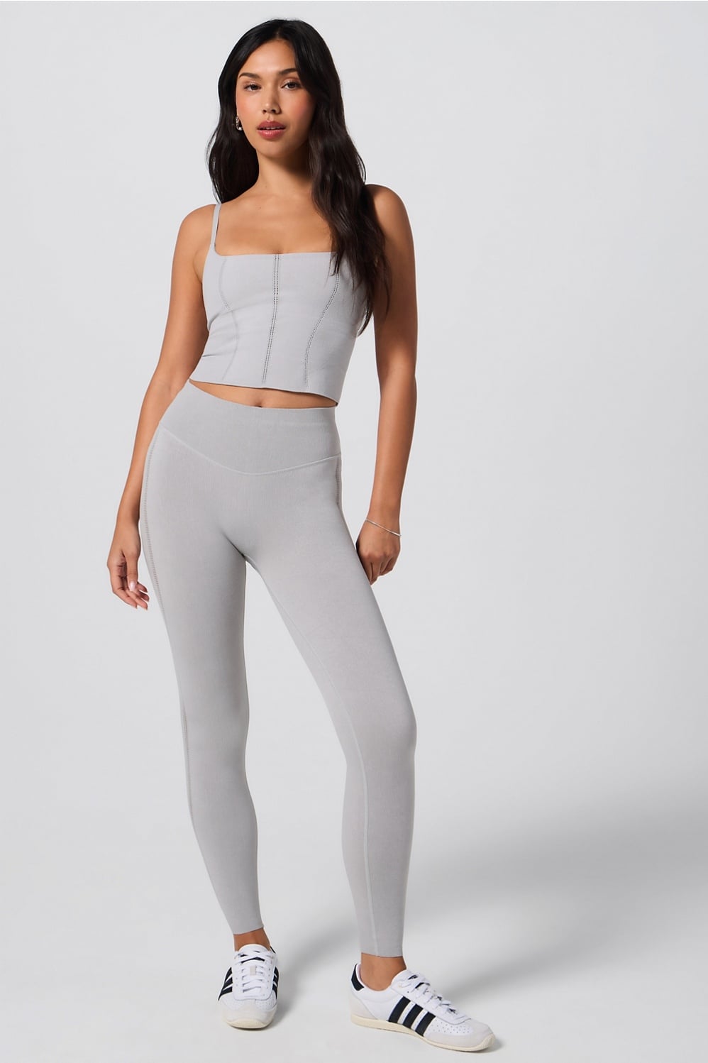 Fabletics Denim Look Built-In Bra Cami