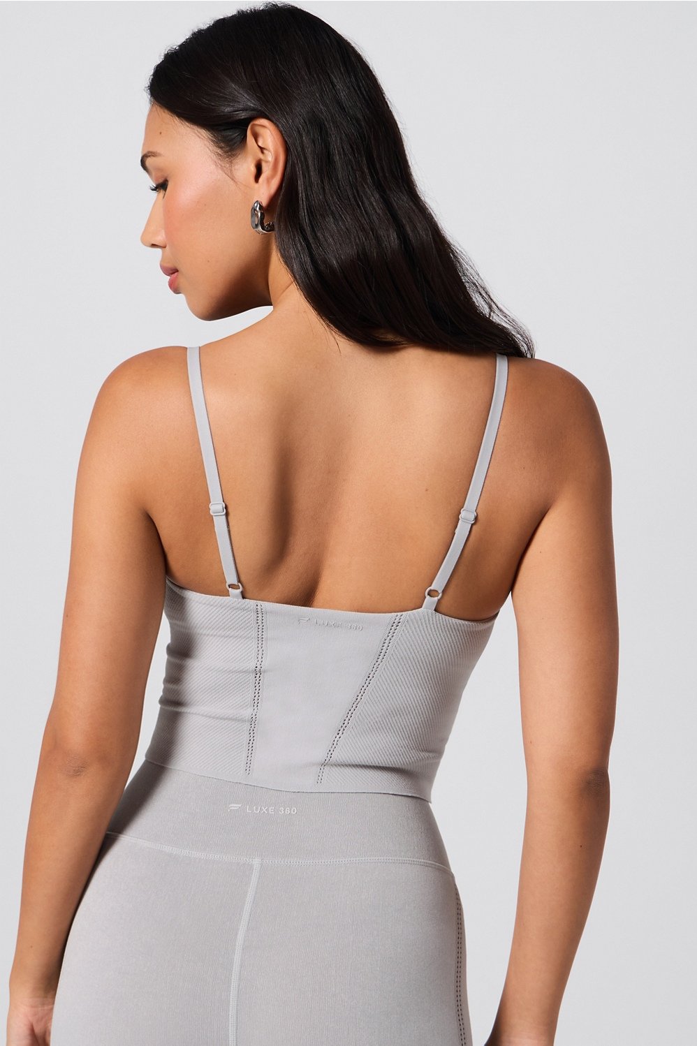 Fabletics Denim Look Built-In Bra Cami