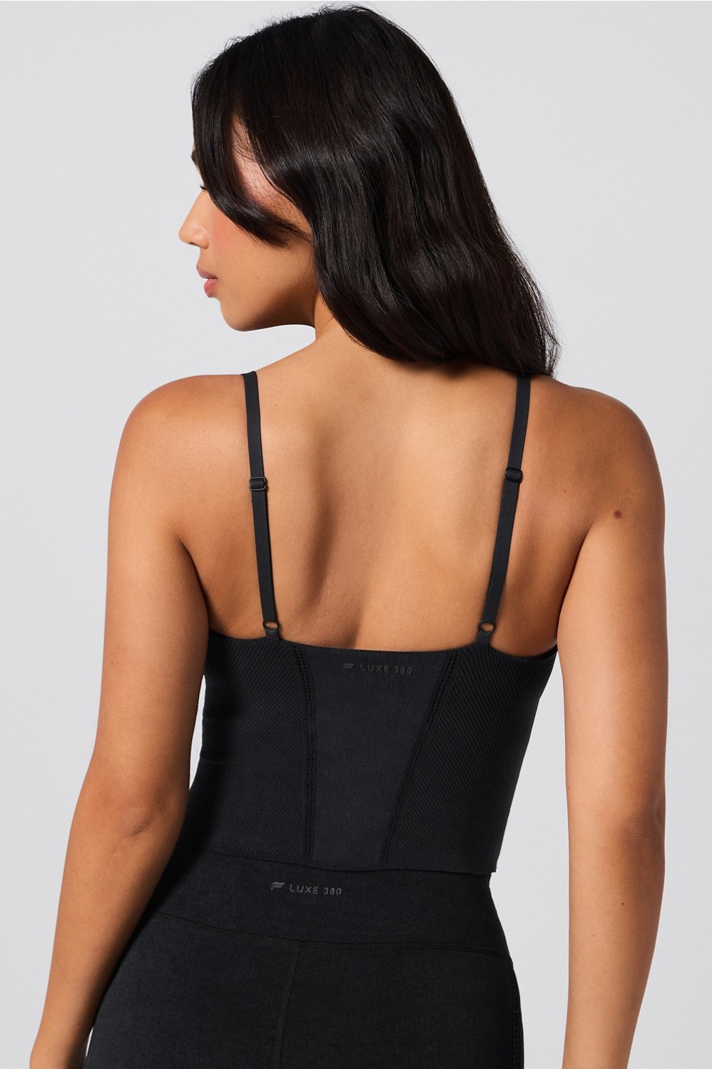 Fabletics Denim Look Built-In Bra Cami
