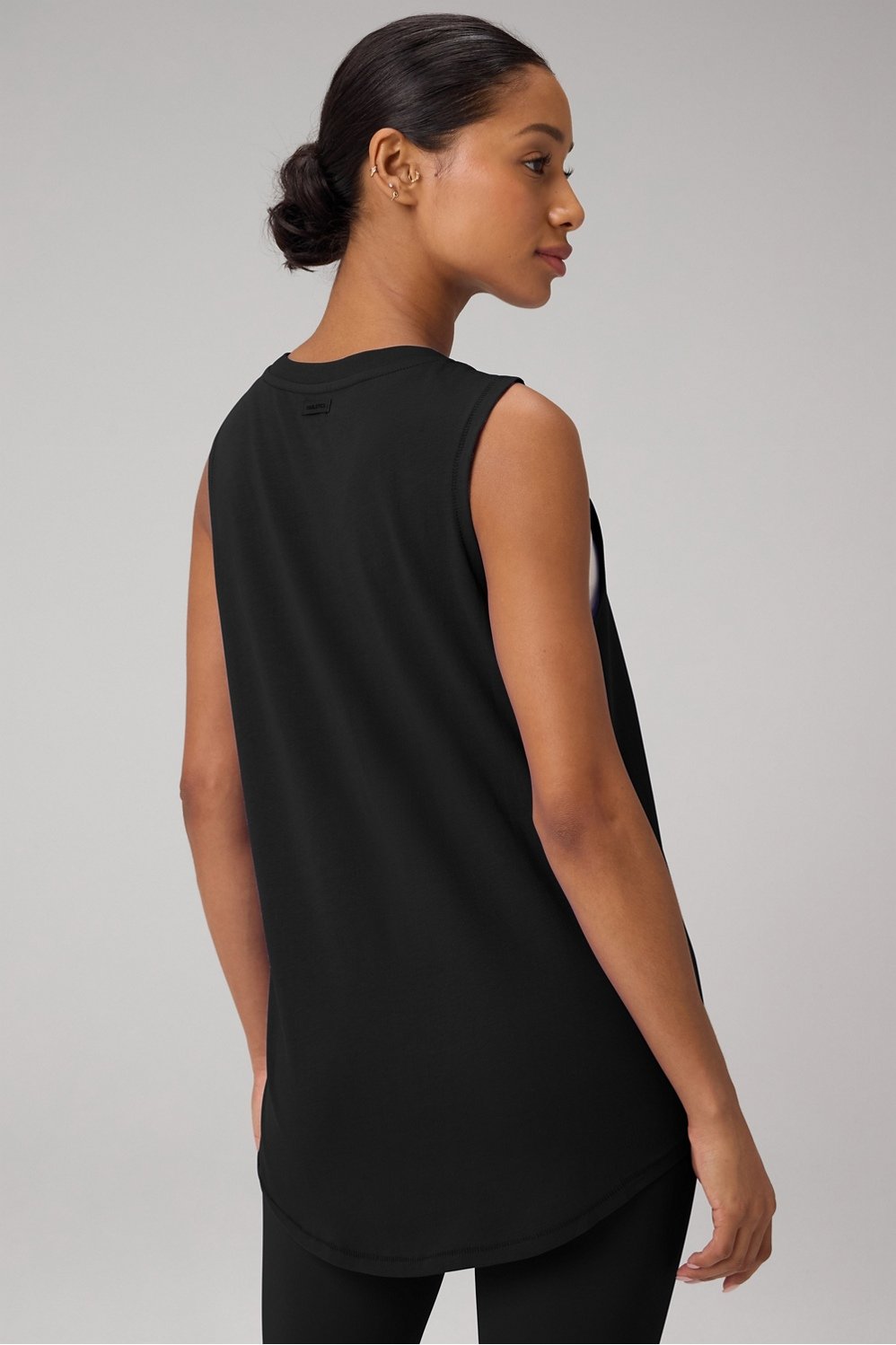 Fabletics 100% Cotton Oversized Muscle Tank