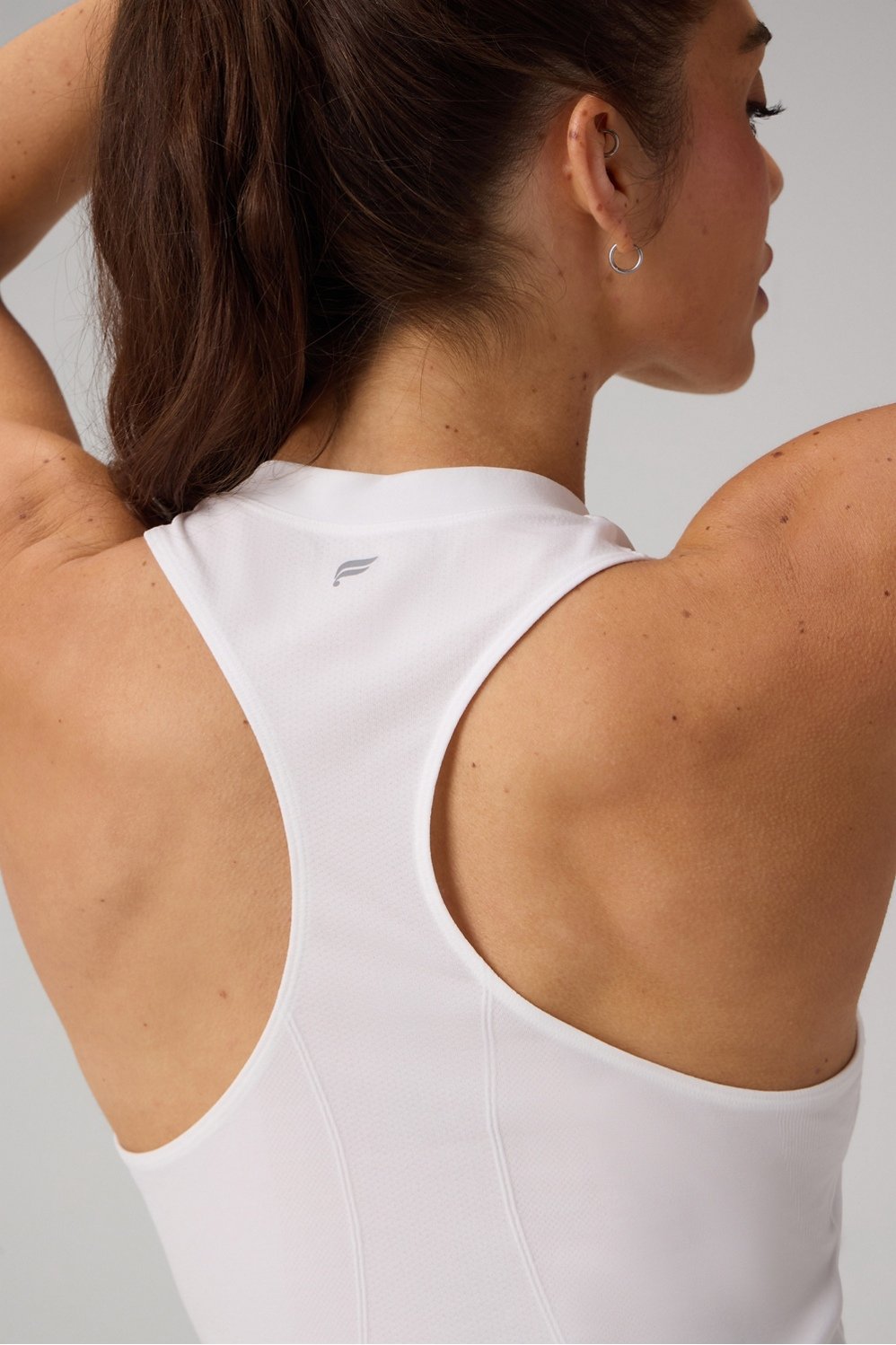 Fabletics Feather Tech+ Racerback Cropped Tank
