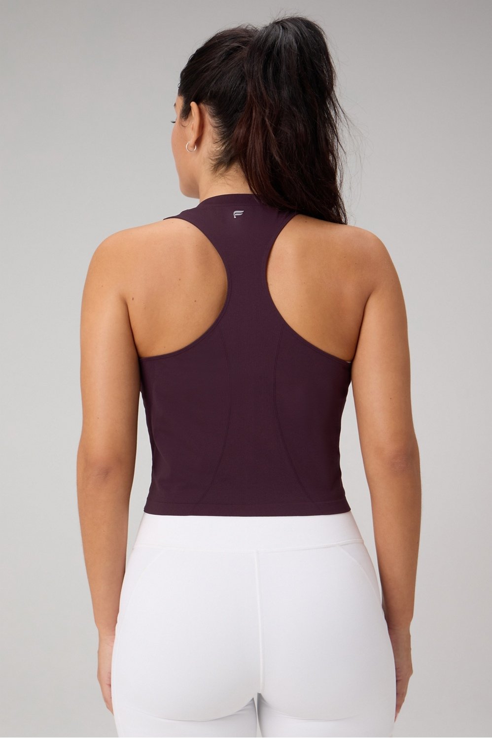Fabletics Feather Tech+ Racerback Cropped Tank