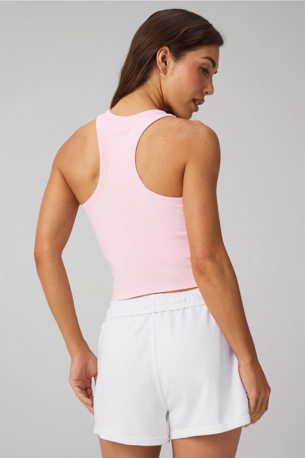Fabletics Modal Rib High Neck Built-In Bra Tank