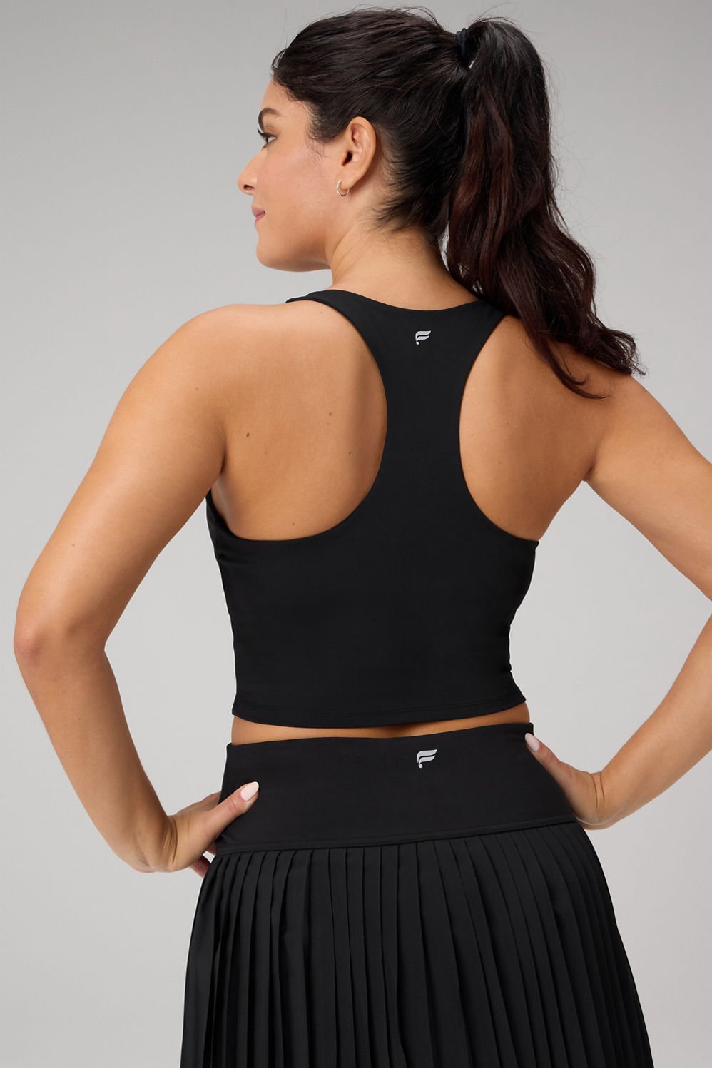 Fabletics Anywhere Cropped Built-In Bra Tank
