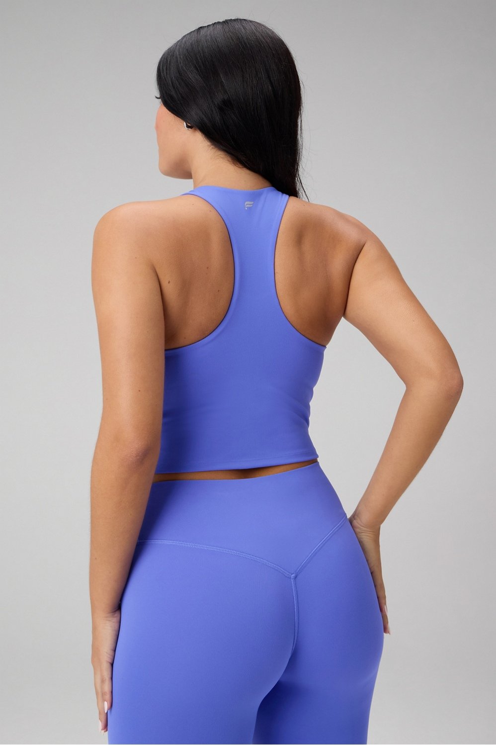 Fabletics Anywhere Cropped Built-In Bra Tank