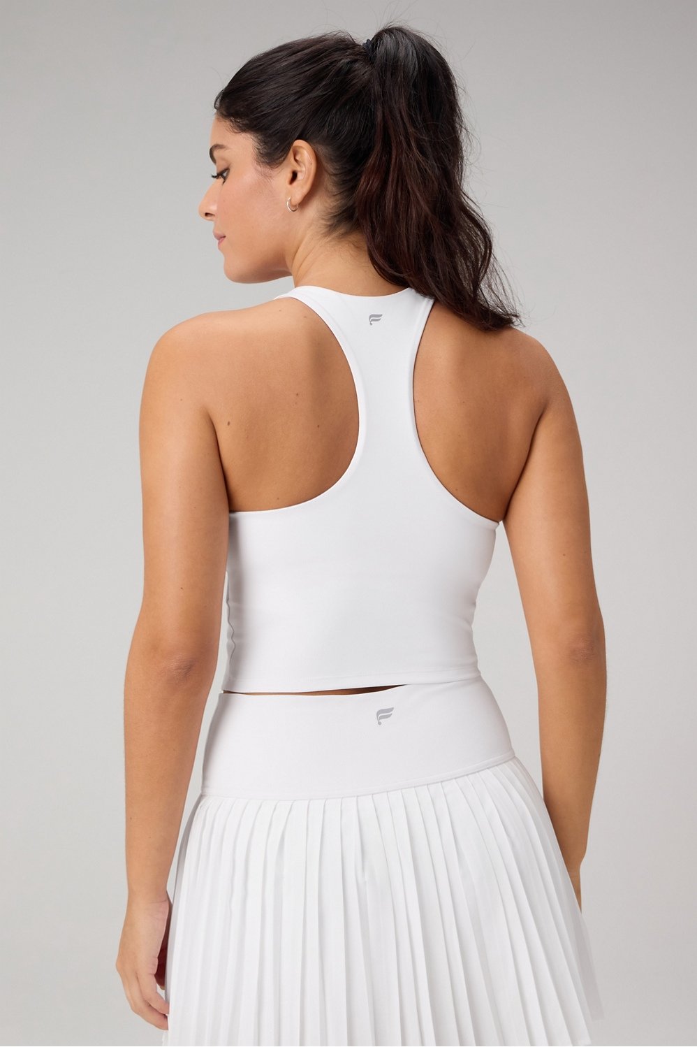 Fabletics Anywhere Cropped Built-In Bra Tank