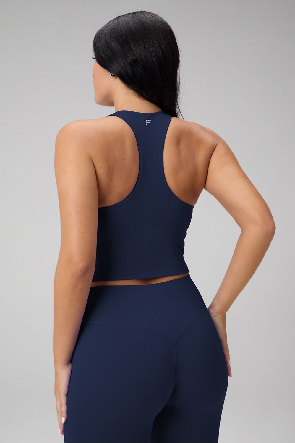 Fabletics Anywhere Cropped Built-In Bra Tank