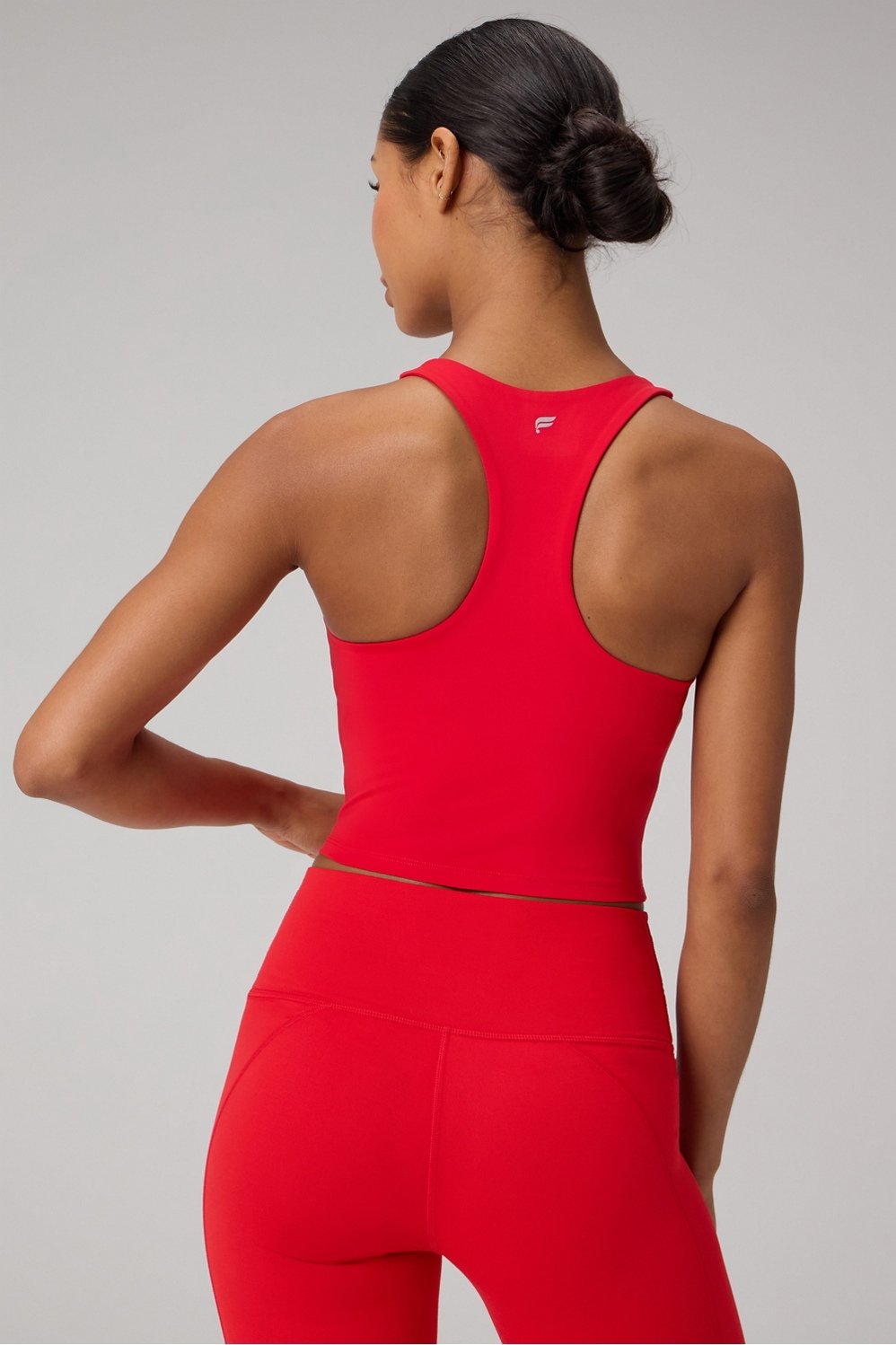 Fabletics Anywhere Cropped Built-In Bra Tank