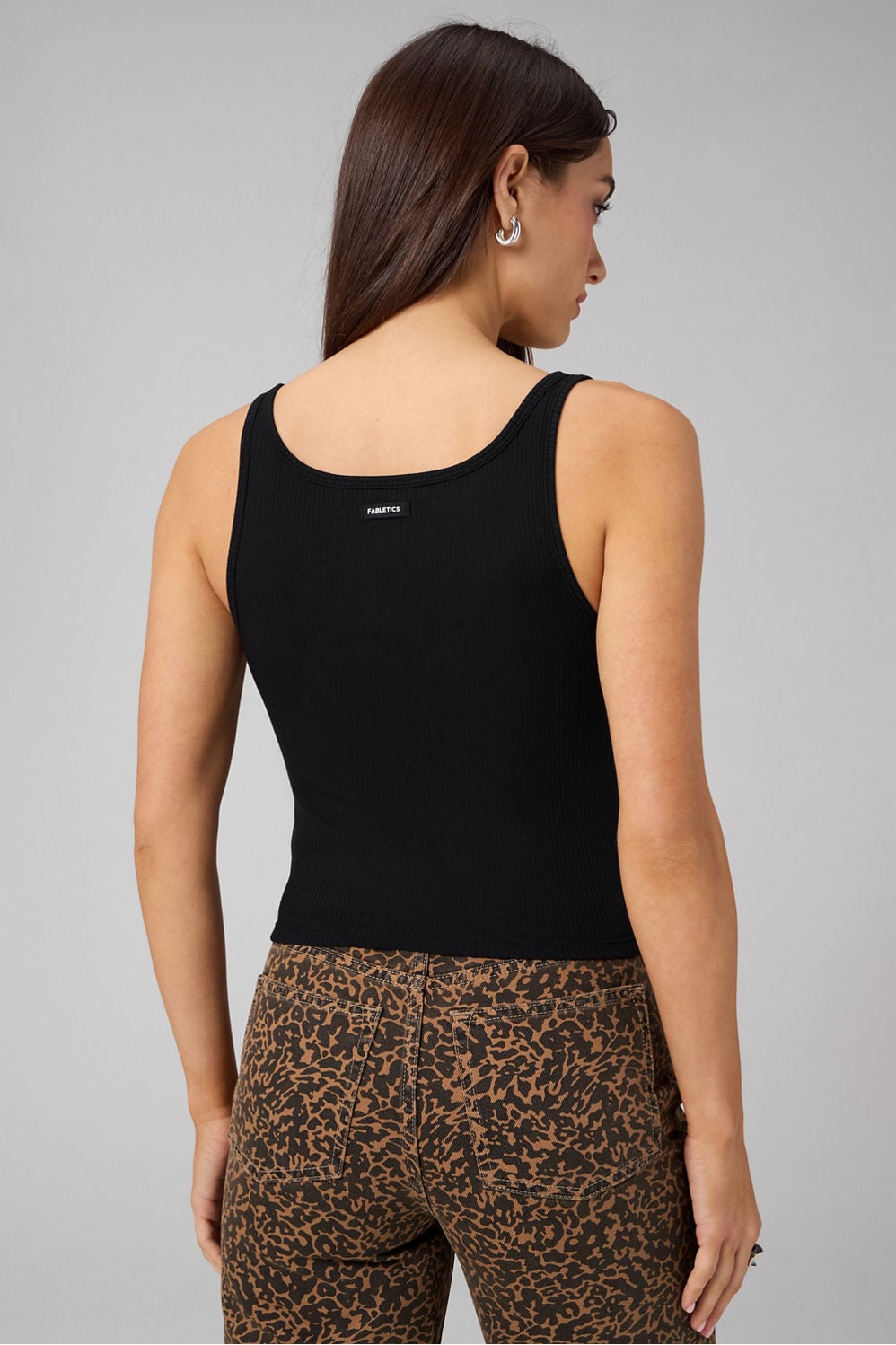 Fabletics Modal Rib Cropped Tank