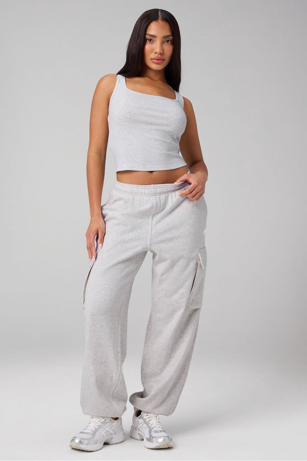 Fabletics Modal Rib Cropped Tank