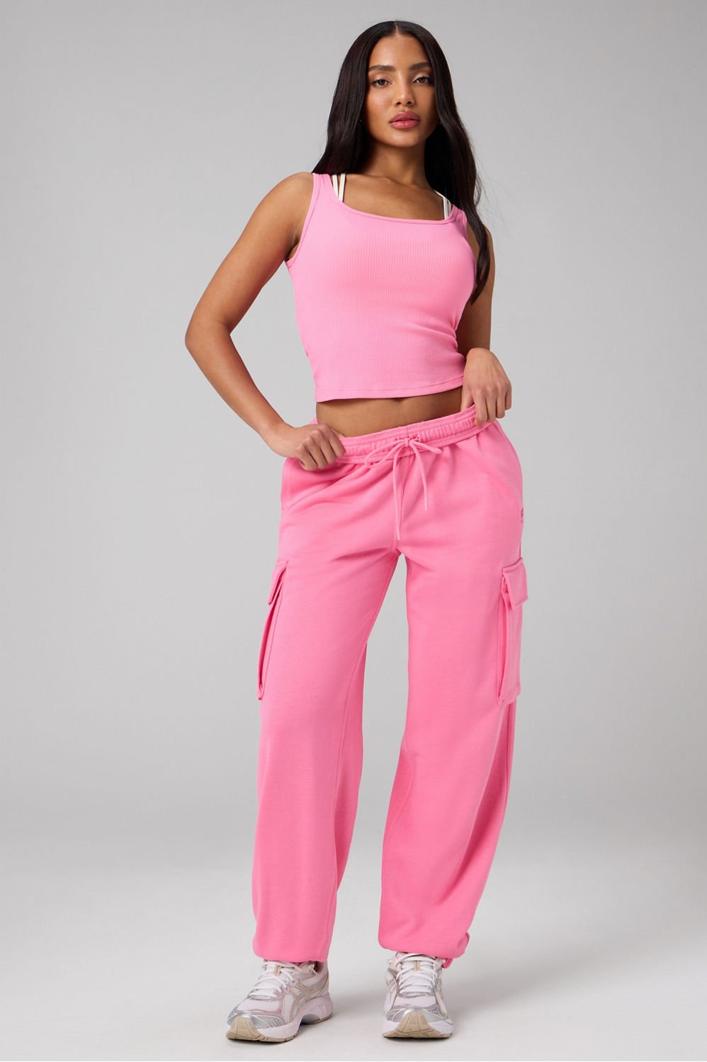 Fabletics Modal Rib Cropped Tank