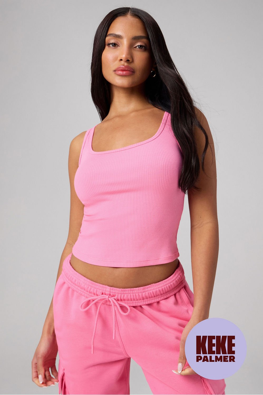 Fabletics Modal Rib Cropped Tank