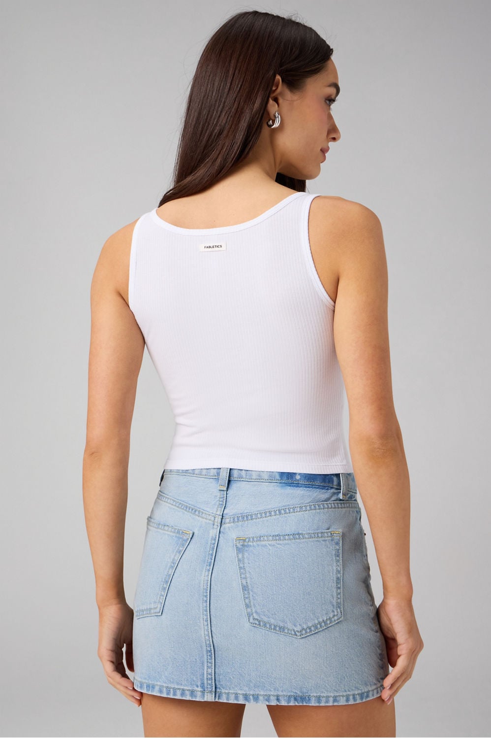 Fabletics Modal Rib Cropped Tank