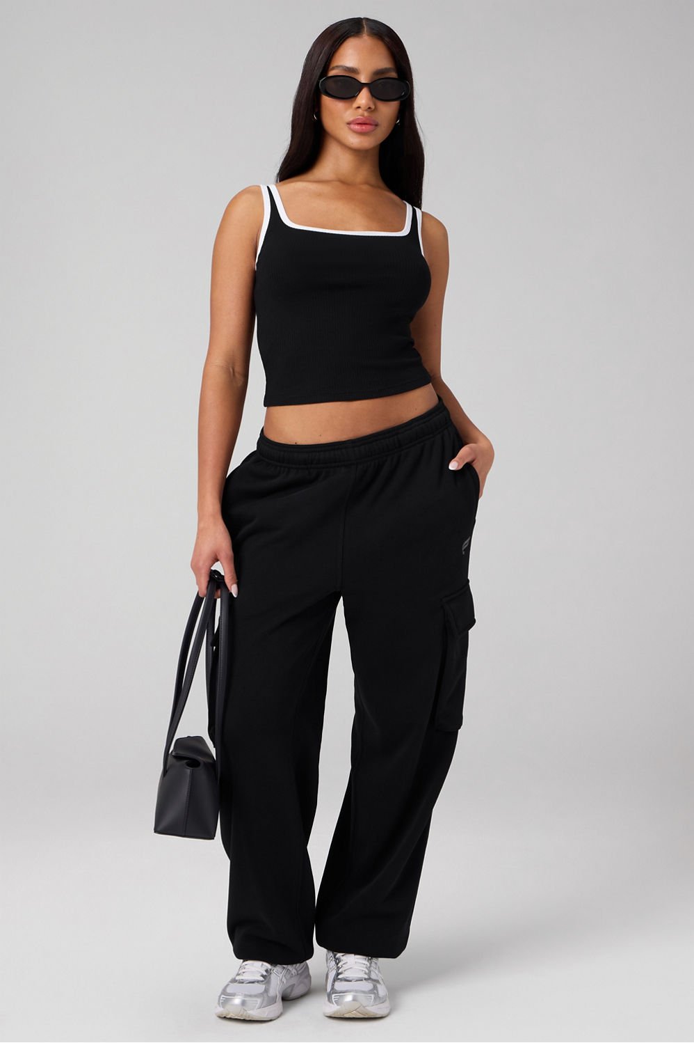 Fabletics Modal Rib Cropped Tank