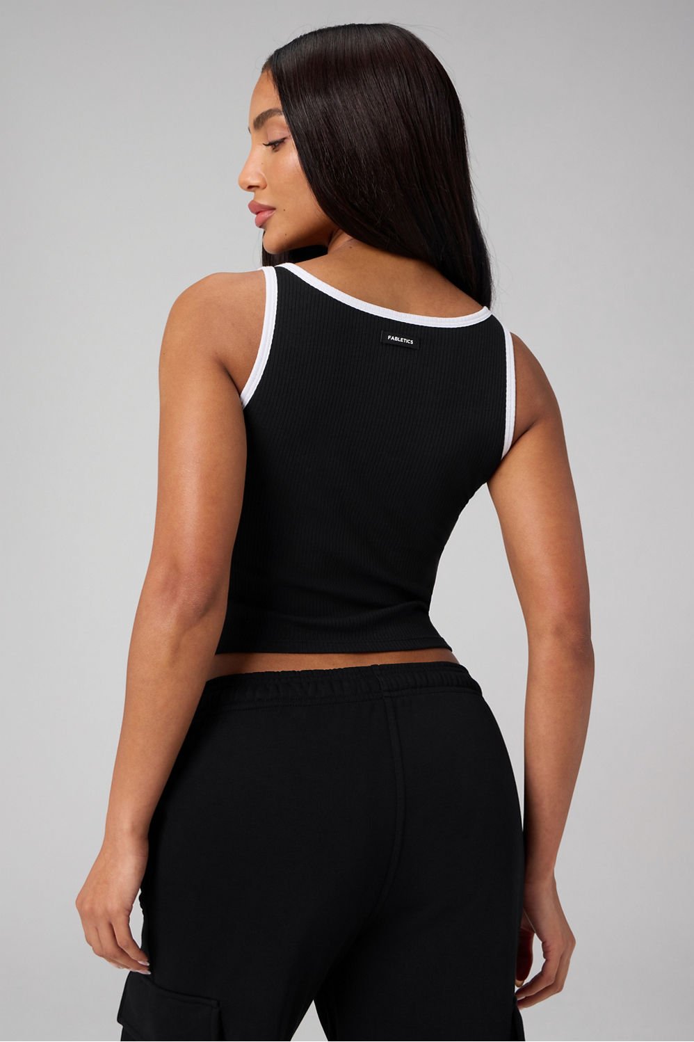 Fabletics Modal Rib Cropped Tank