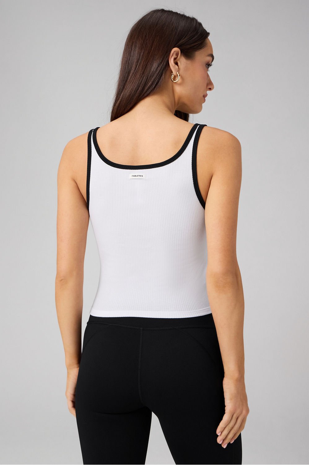 Fabletics Modal Rib Cropped Tank