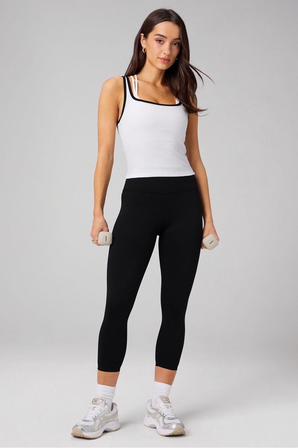 Fabletics Modal Rib Cropped Tank