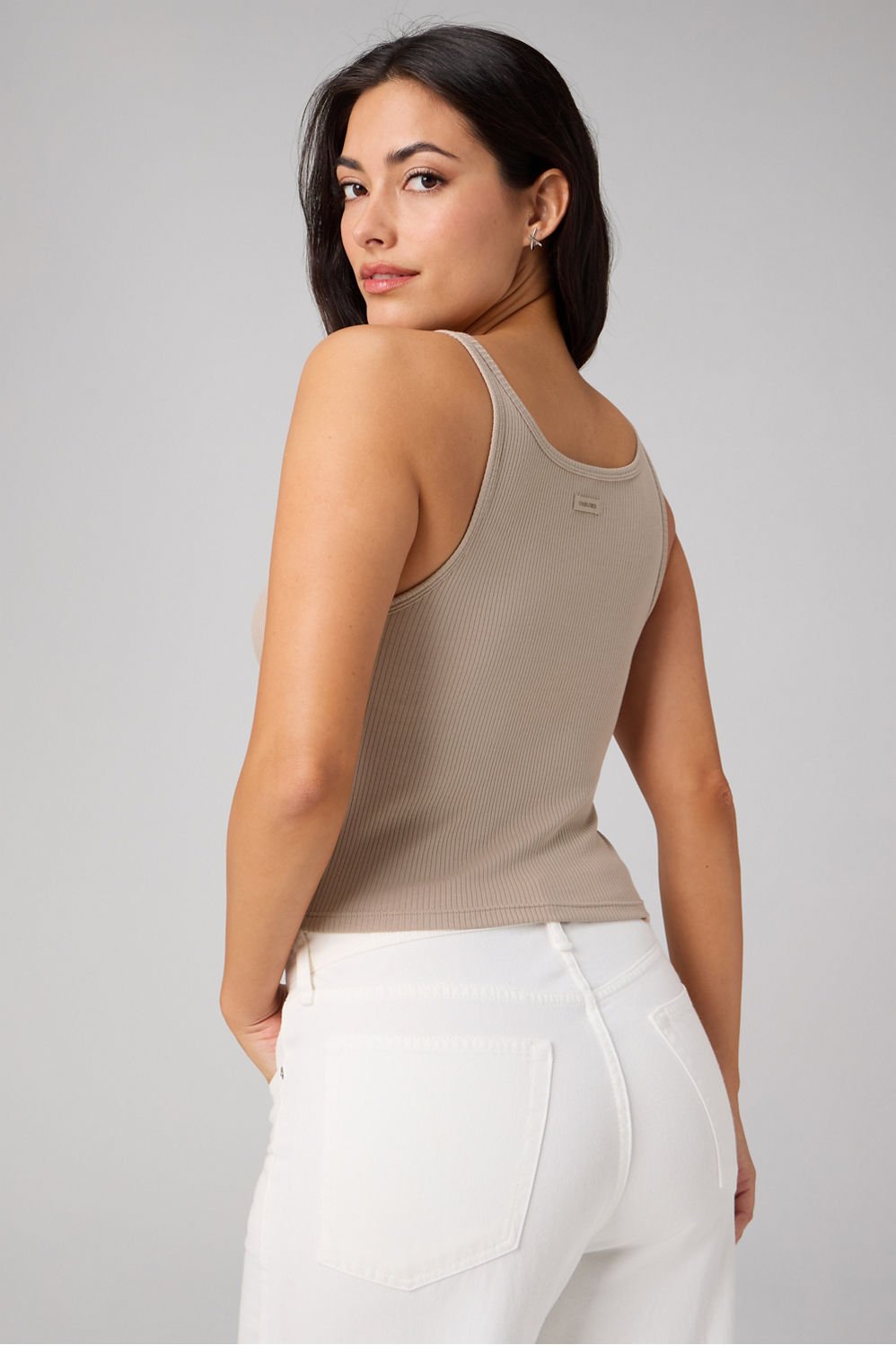 Fabletics Modal Rib Cropped Tank