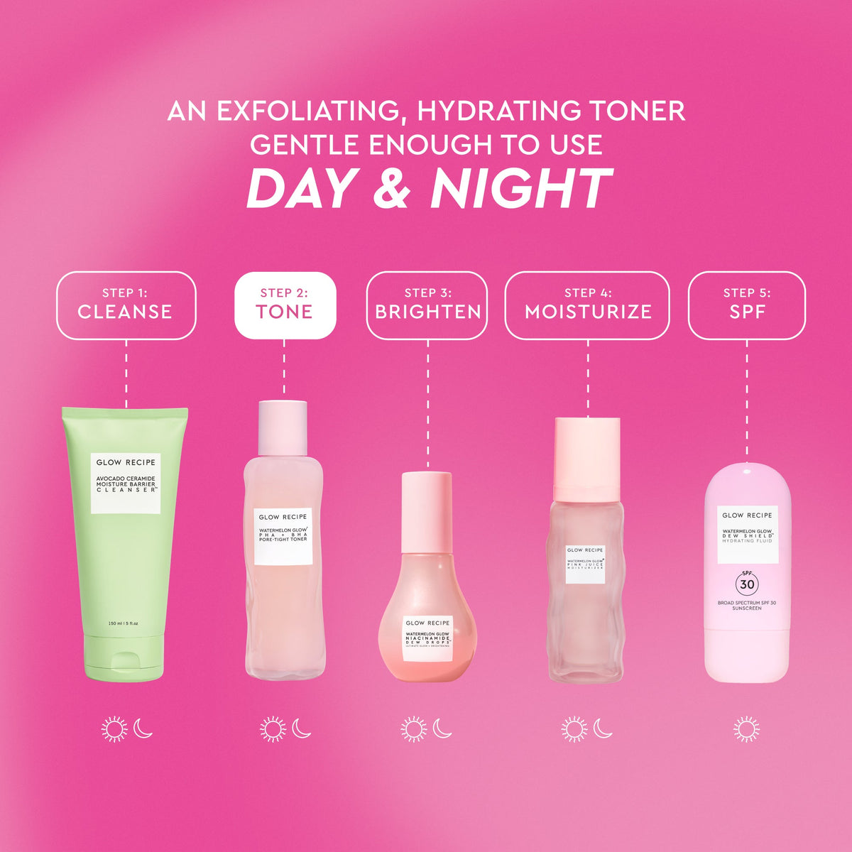 Glow Recipe Watermelon Glow PHA+BHA Pore-Tight Toner