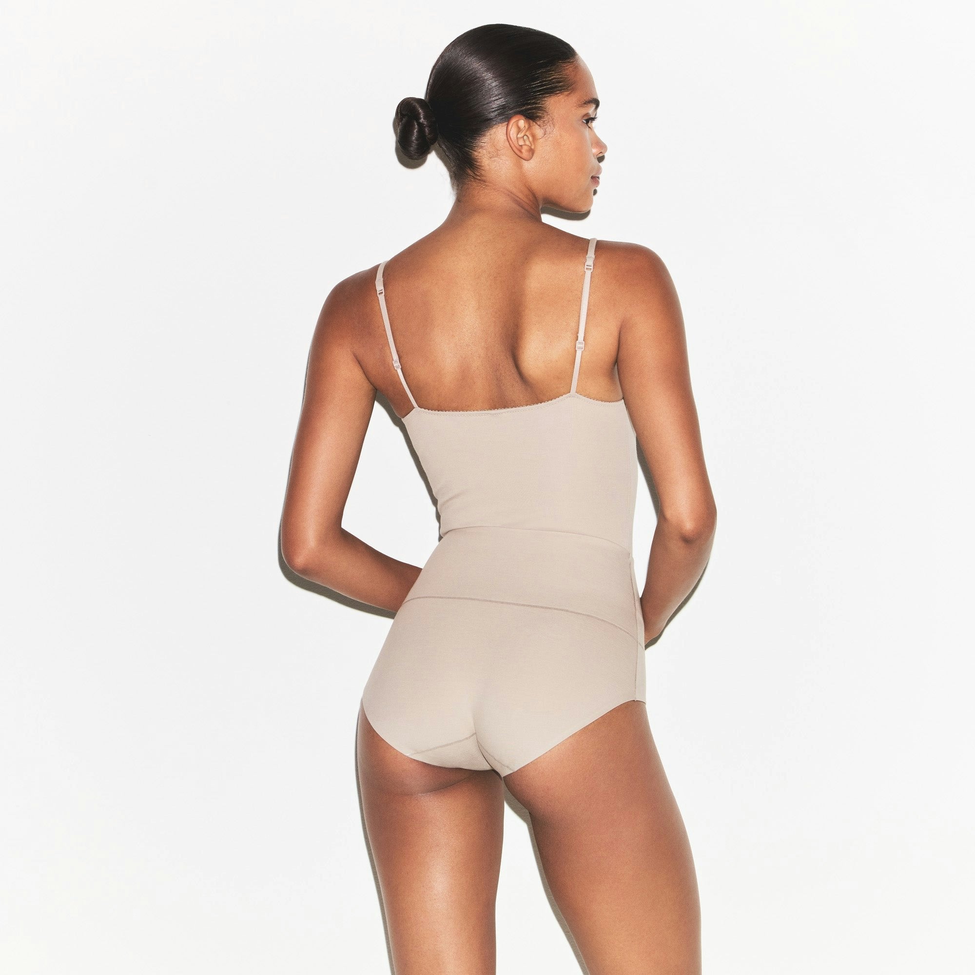 COTTON SHAPEWEAR THONG BODYSUIT