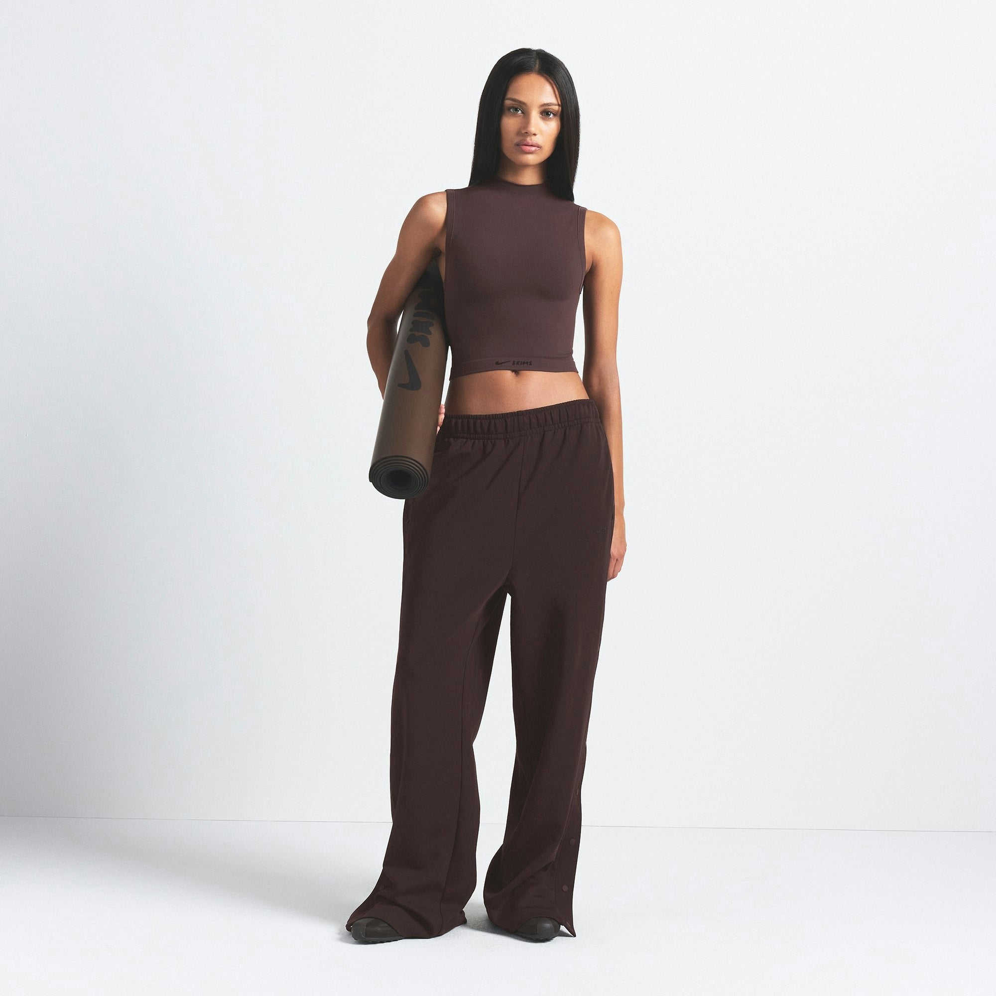 Skims Nikeskims Vintage Seamless Mock Neck Bra Top Phoenix