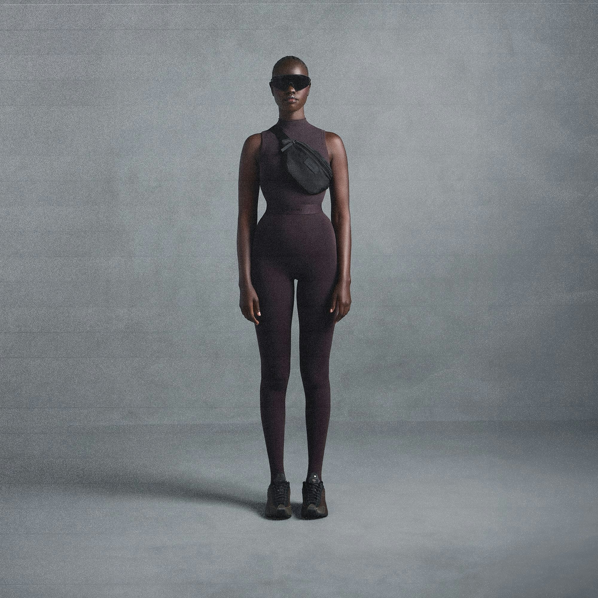 Skims Nikeskims Vintage Seamless Mock Neck Bra Top Phoenix