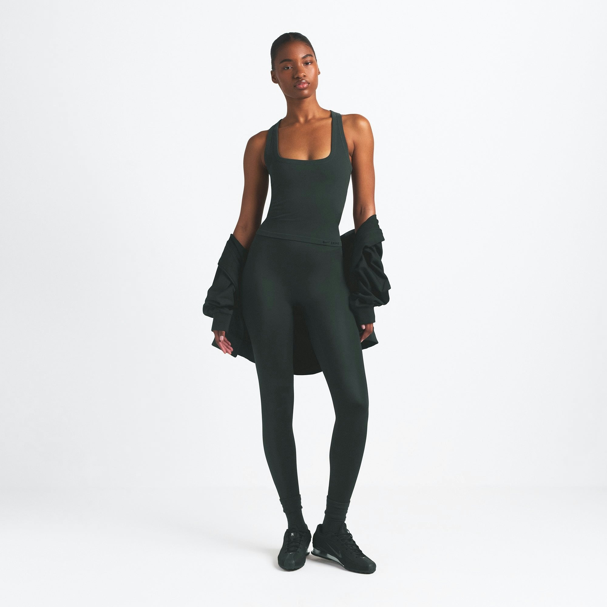 Skims Nikeskims Vintage Seamless Racer Back Tank Dark Teal