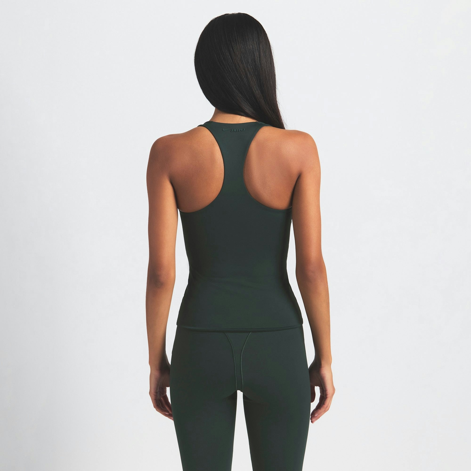 Skims Nikeskims Matte Racer Back Tank Dark Teal