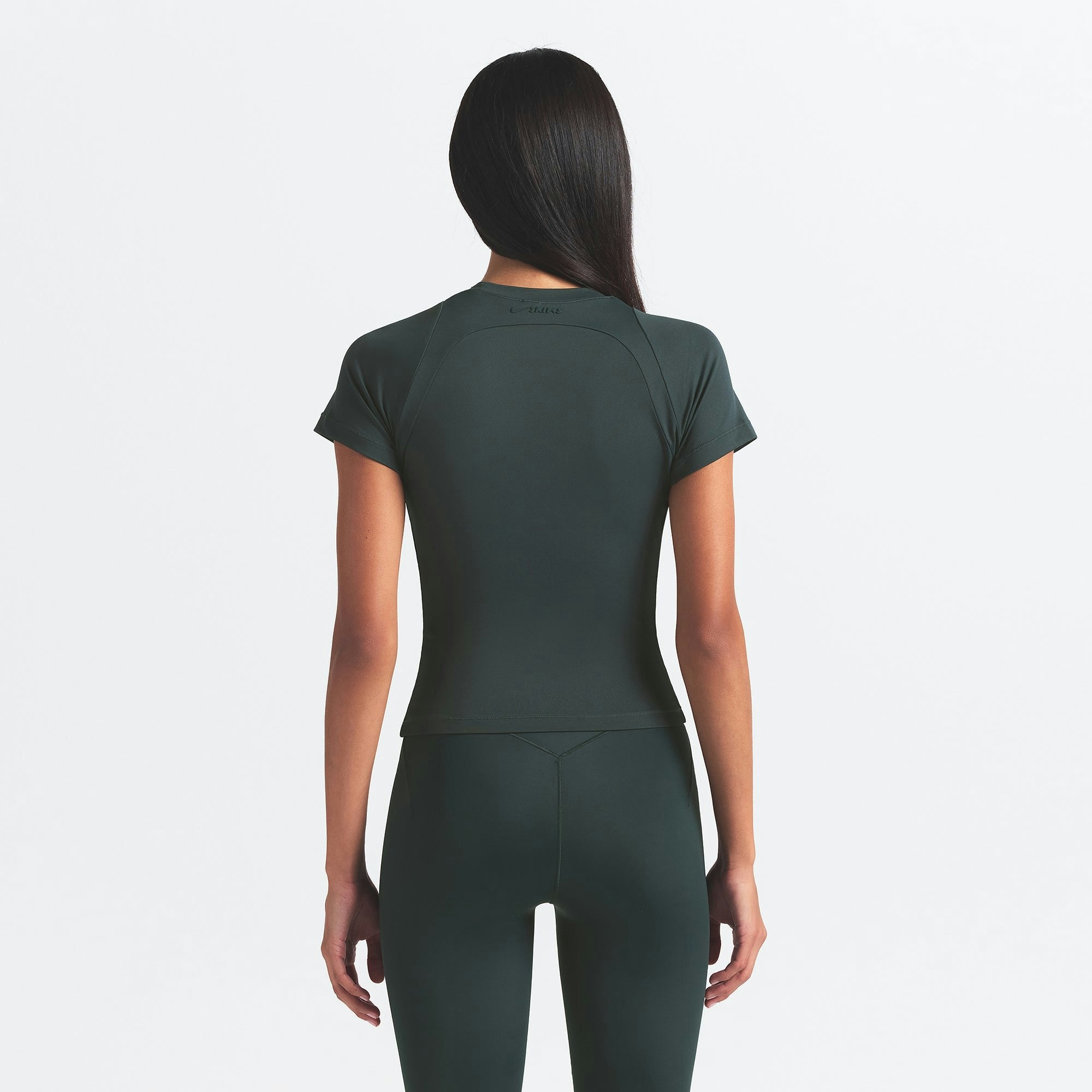 Skims Nikeskims Airy Baby Tee Dark Teal