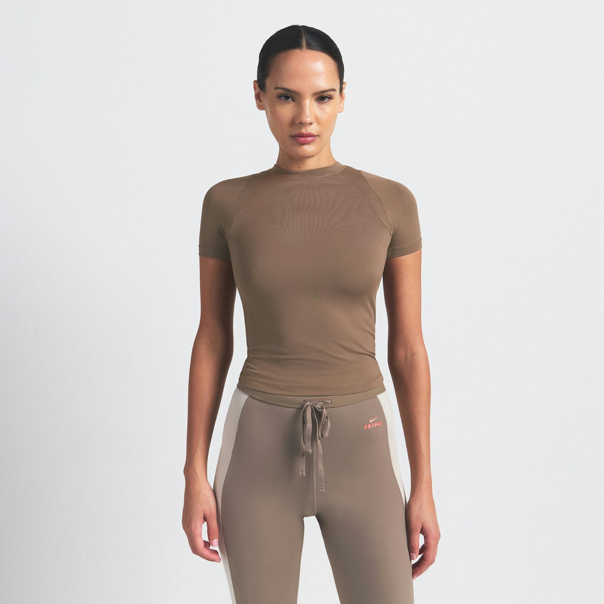 Skims Nikeskims Airy Baby Tee Myrrh
