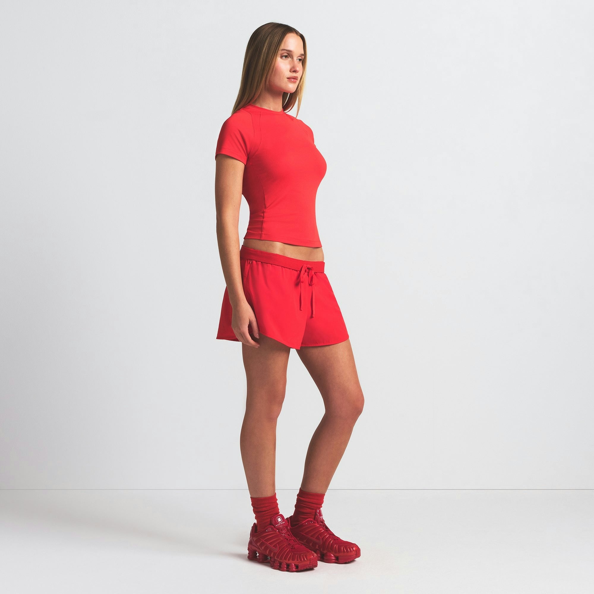 Skims Nikeskims Airy Baby Tee Ruby