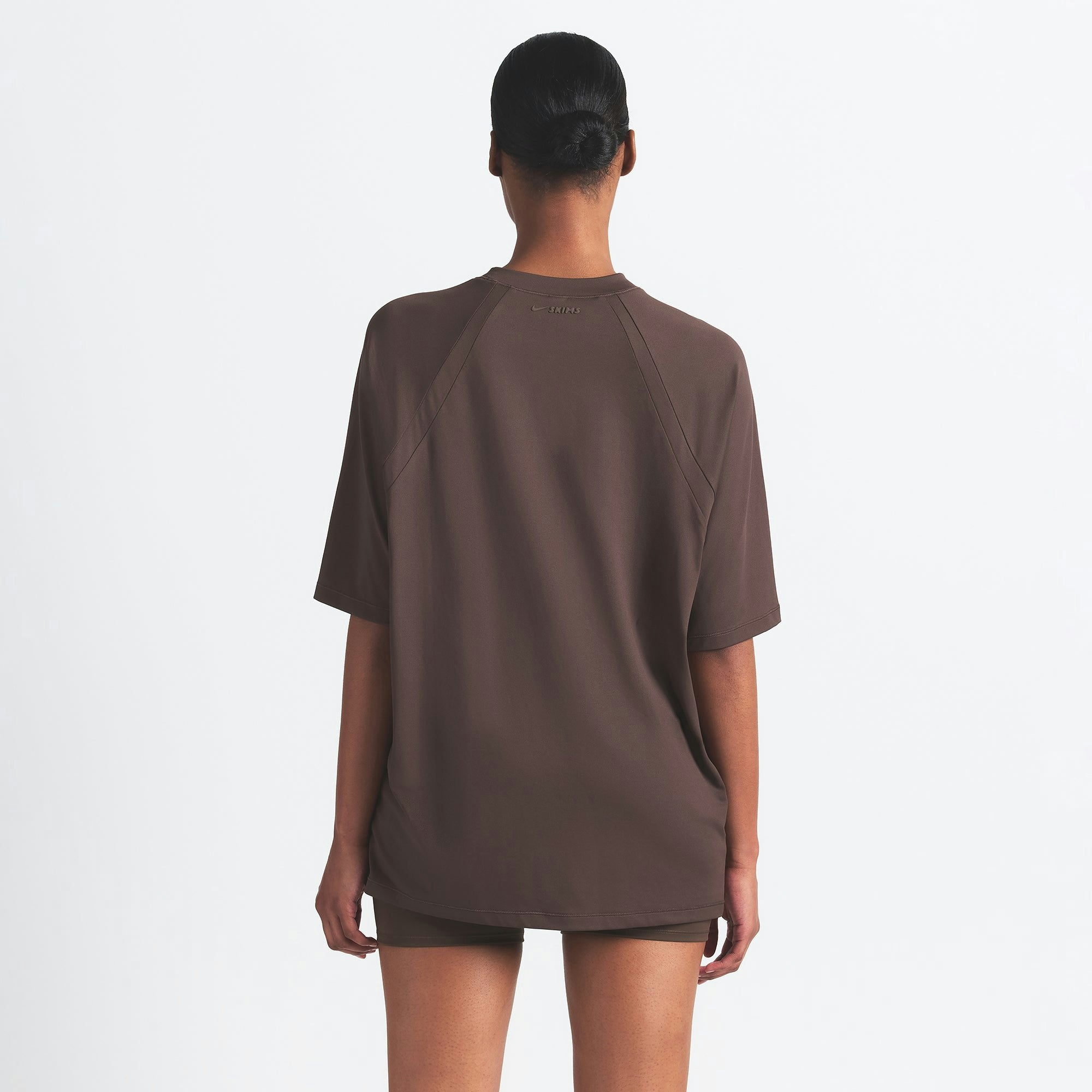 Skims Nikeskims Airy Oversized Tee Dark Sepia