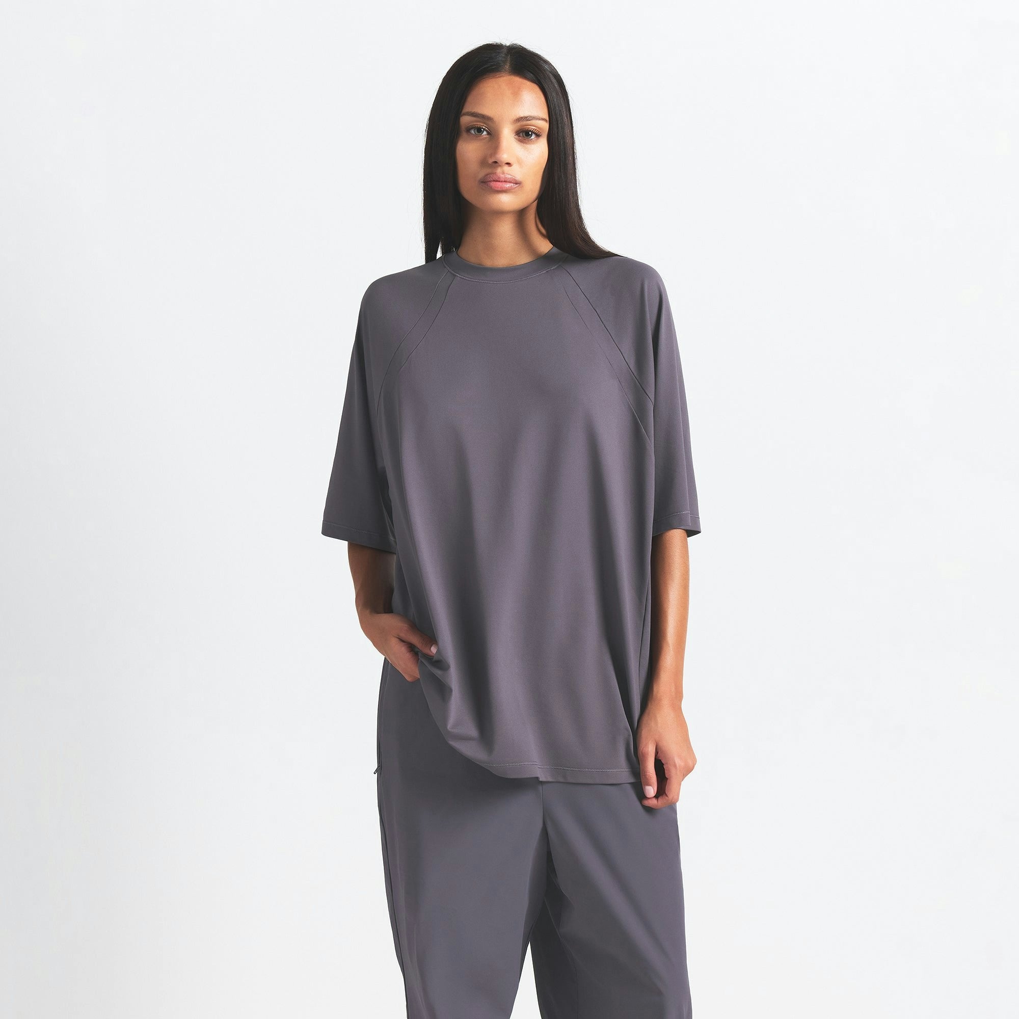 Skims Nikeskims Airy Oversized Tee Raven