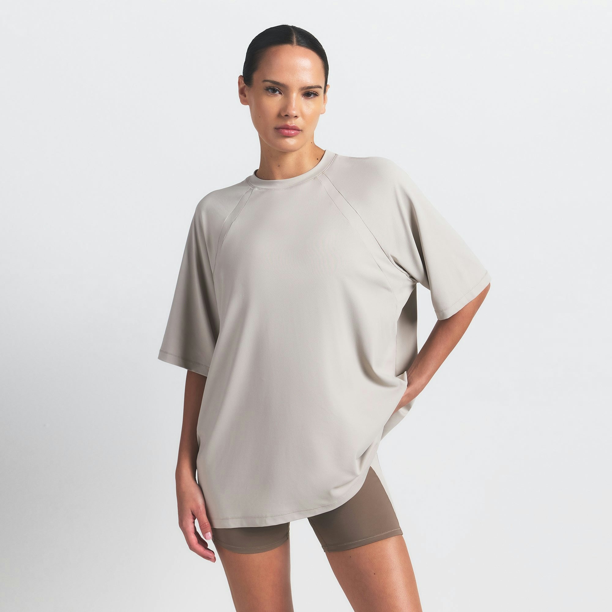 Skims Nikeskims Airy Oversized Tee Stone