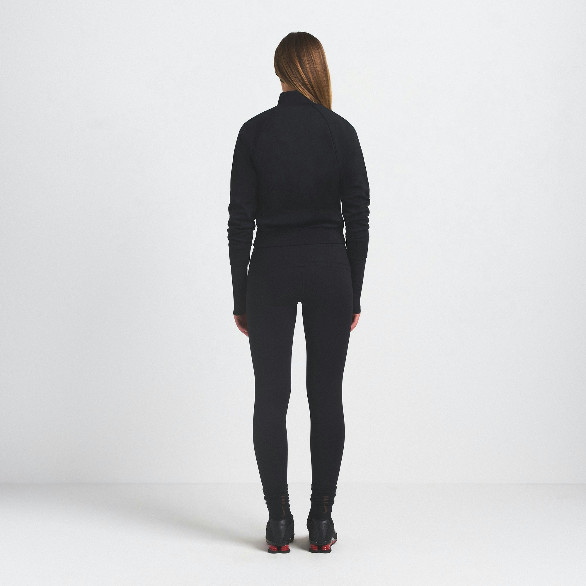 Skims Nikeskims Matte Tricot Track Jacket Obsidian