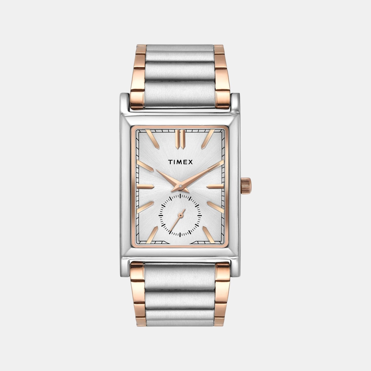 Timex Trendline Men Quartz Dial Analog Stainless Steel Watch Tw000L525