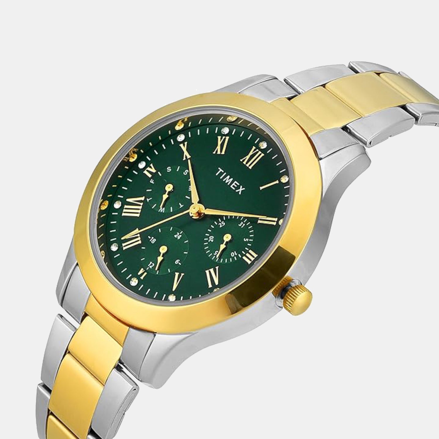 Timex Trendline Women Quartz Dial Analog Stainless Steel Watch Tw000Q822
