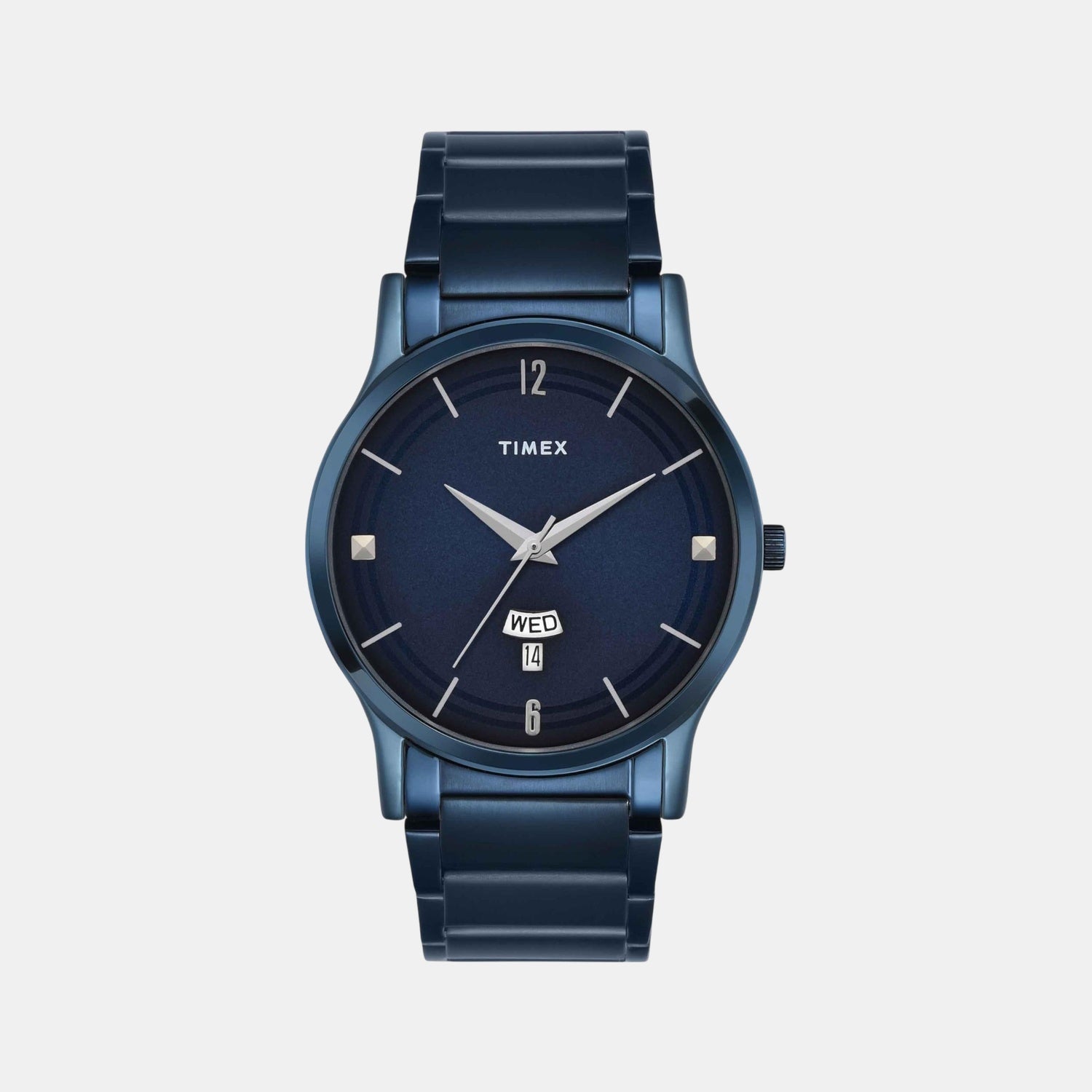 Timex Trendline Men Quartz Dial Analog Stainless Steel Watch Tw000R460