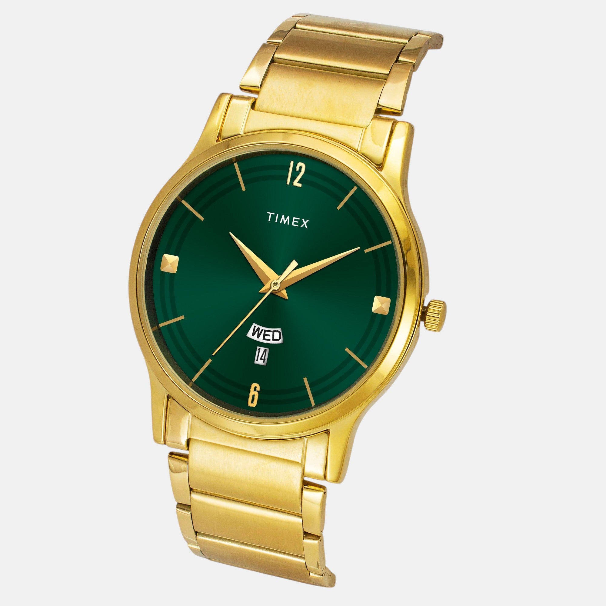 Timex Trendline Men Quartz Dial Analog Stainless Steel Watch Tw000R462