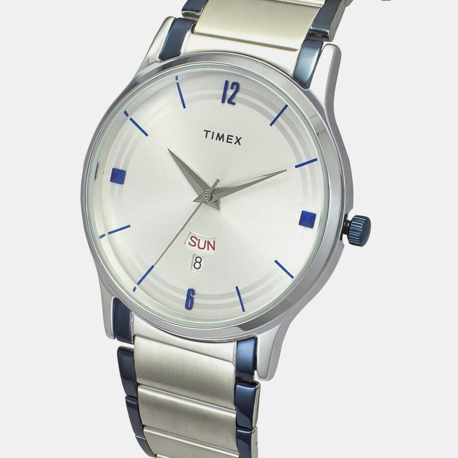 Timex Trendline Men Quartz Dial Analog Stainless Steel Watch Tw000R467