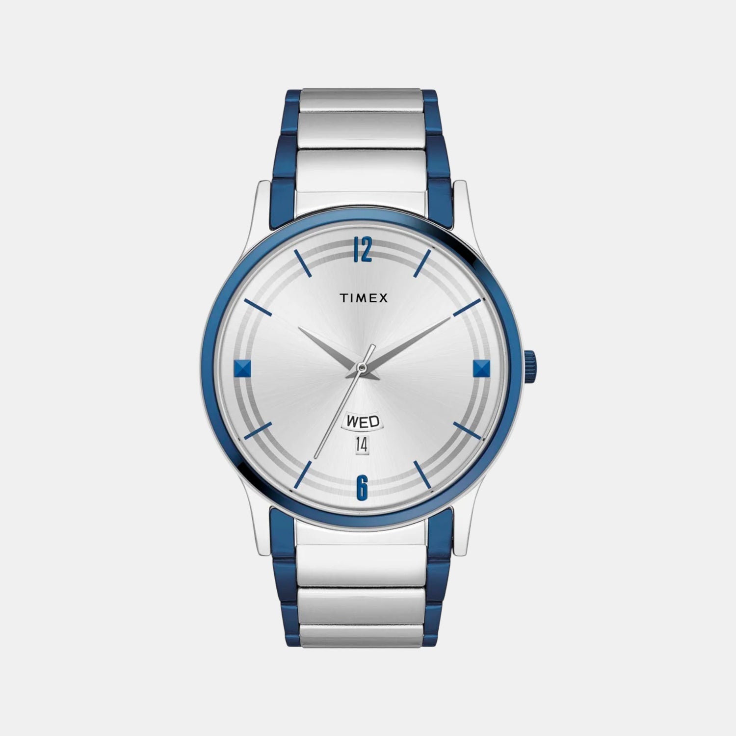 Timex Trendline Men Quartz Dial Analog Stainless Steel Watch Tw000R467