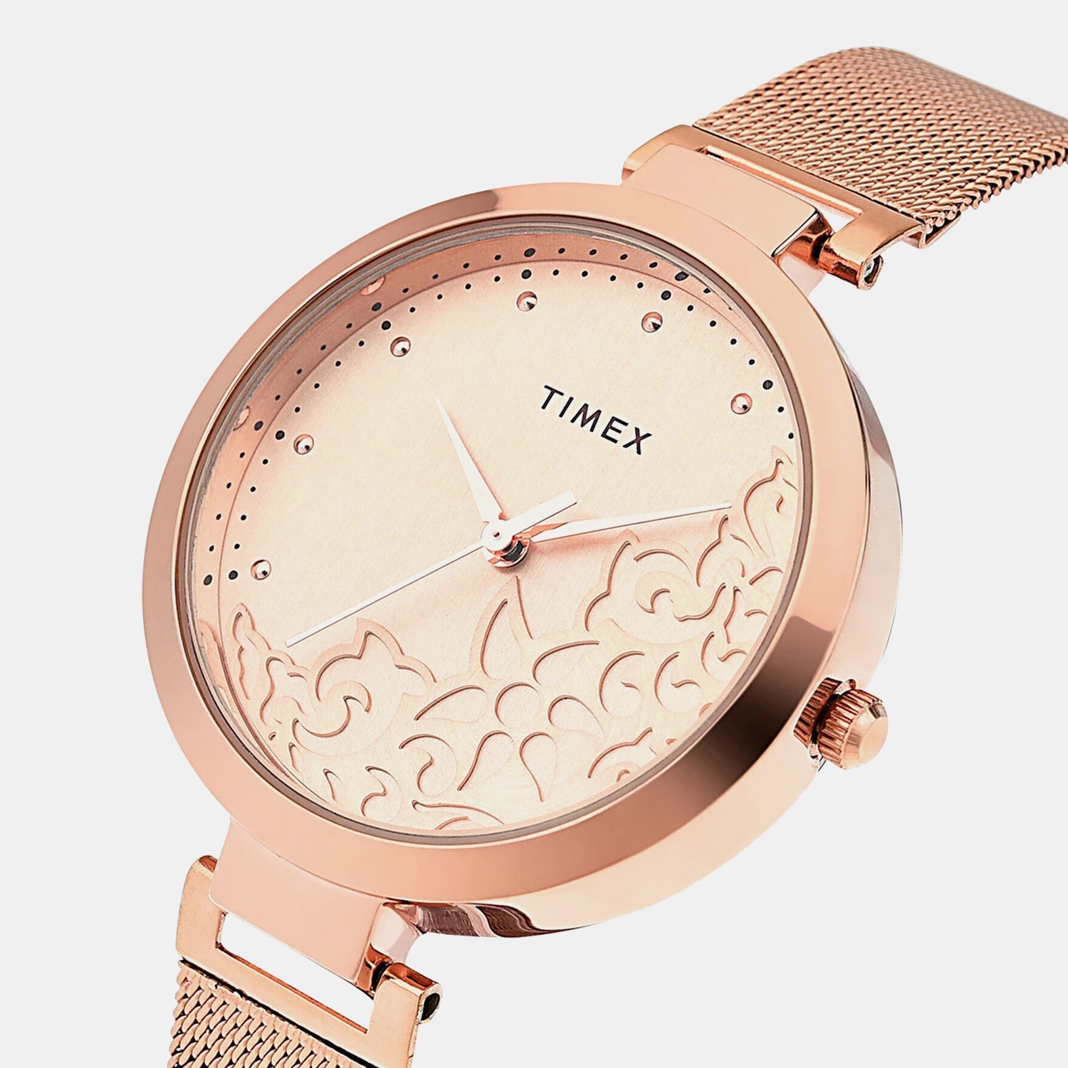 Timex Trendline Women Quartz Dial Analog Stainless Steel Watch Tw000X219