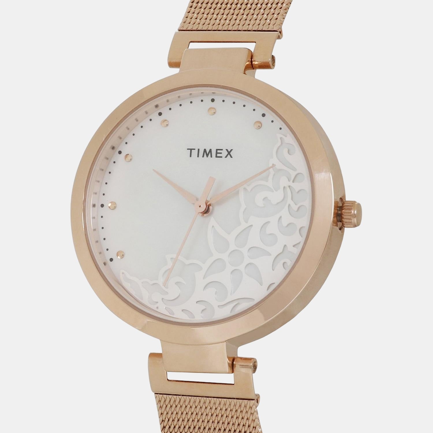 Timex Trendline Women Quartz Dial Analog Stainless Steel Watch Tw000X220