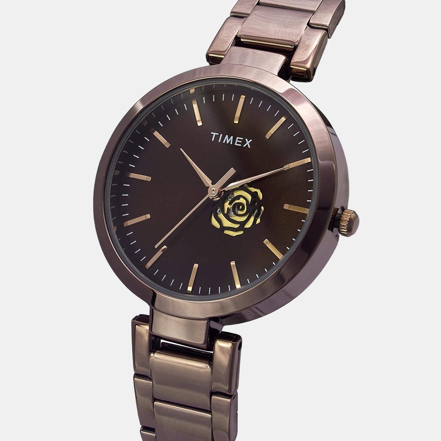 Timex Trendline Women Quartz Dial Analog Stainless Steel Watch Tw000X227