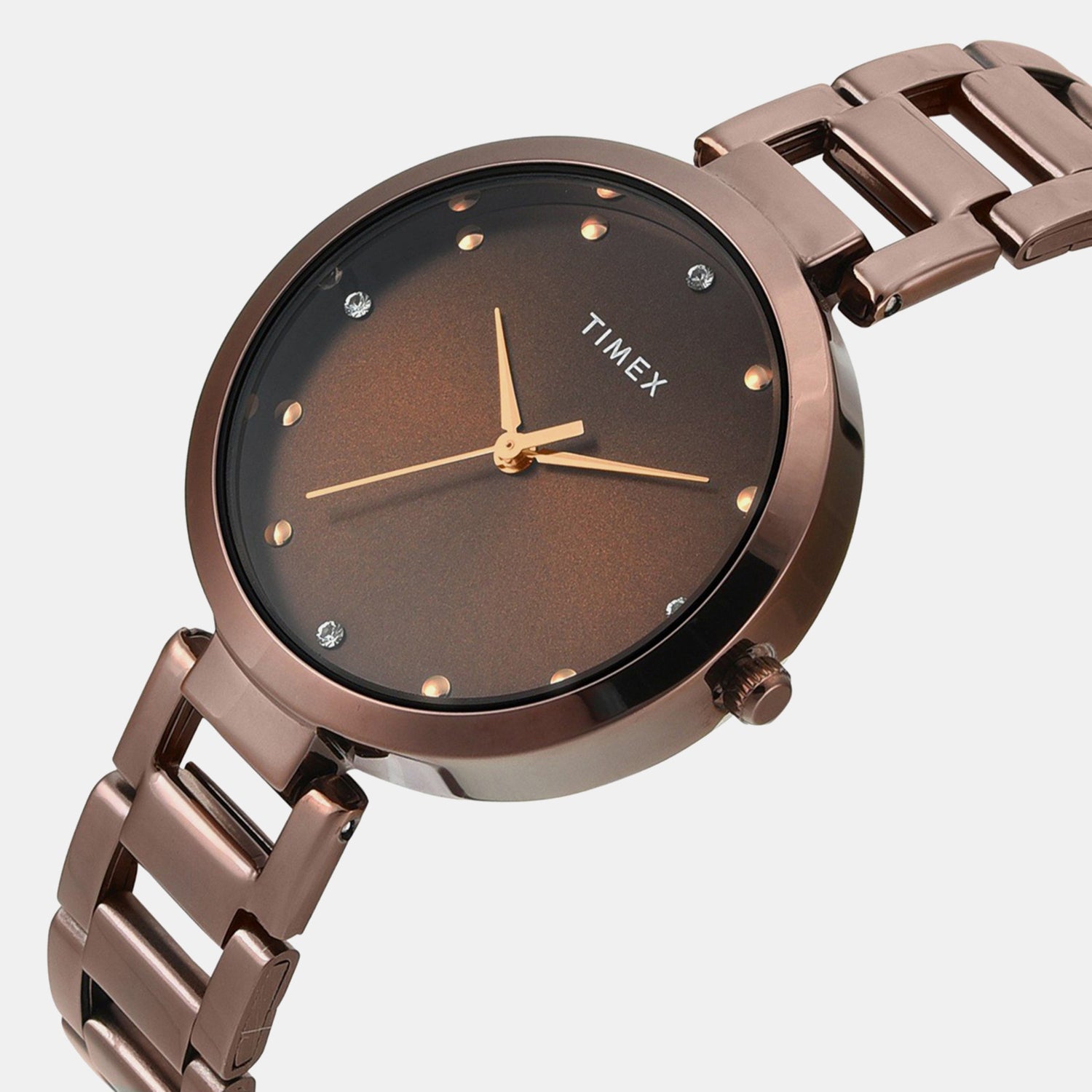 Timex Trendline Women Quartz Dial Analog Stainless Steel Watch Tw000X272