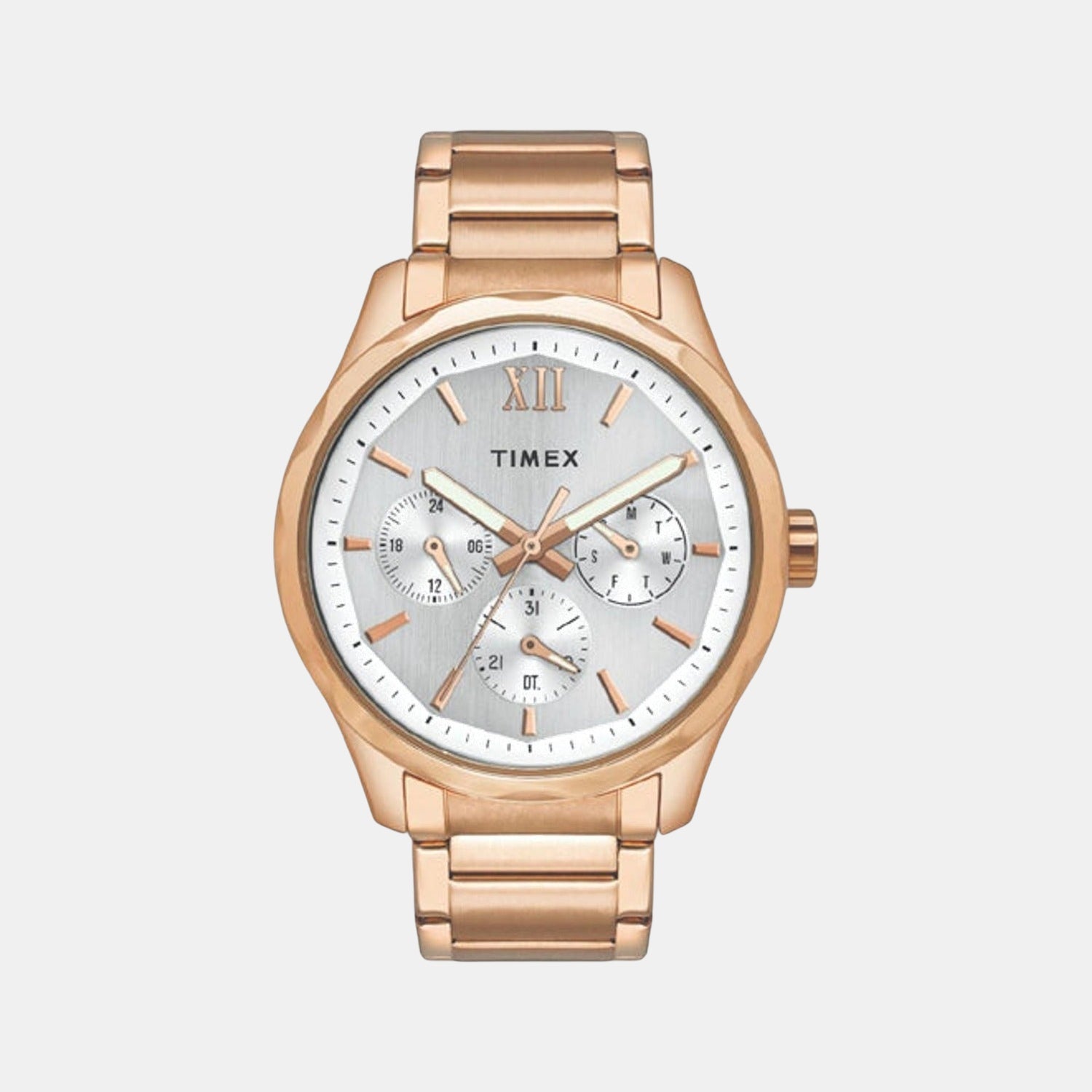 Timex Signio Men Quartz Dial Chronograph Stainless Steel Watch Tw0Tg7605